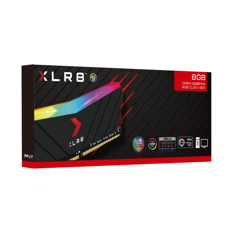 PNY XLR8 GAMING EPIC-X RGB 16Go (1x16Go) DDR4 3200MHz - Mémoire PC PNY sur grosbill-pro.com - 1