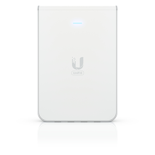 Grosbill Point d'accès et Répéteur WiFi Ubiquiti Unifi U6-IW - Wifi 6 PoE 