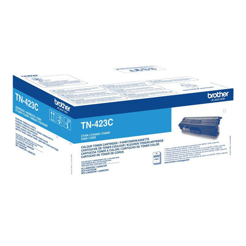 Toner Cyan 4000 Pages - TN423 C pour imprimante Laser Brother - 0