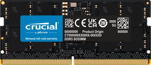 Grosbill Mémoire PC Crucial 16GB DDR5-4800 SODIMM Crucial