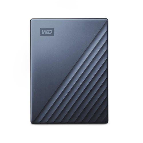 Grosbill Disque dur externe WD HDD EXT My Pass Ultra 4TB Blue