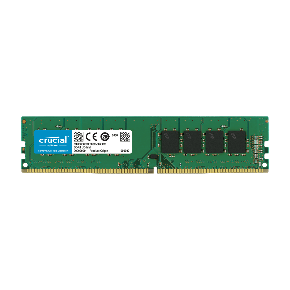 Crucial 32Go (1x32Go) DDR4 2666MHz - Mémoire PC Crucial sur grosbill-pro.com - 0