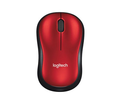 Wireless Mouse M185 Red EER - Achat / Vente sur grosbill-pro.com - 0