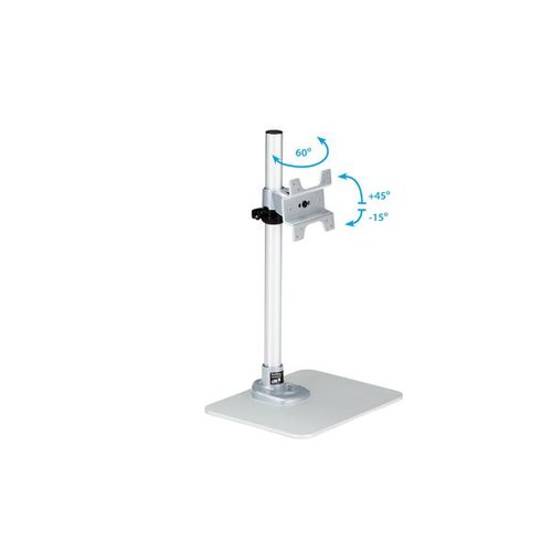 Single Monitor Stand - Silver - Achat / Vente sur grosbill-pro.com - 3