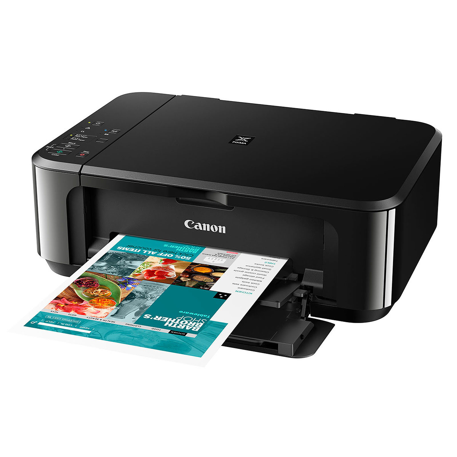 Imprimante multifonction Canon Pack PIXMA MG3650S Noire + cartouches - 3