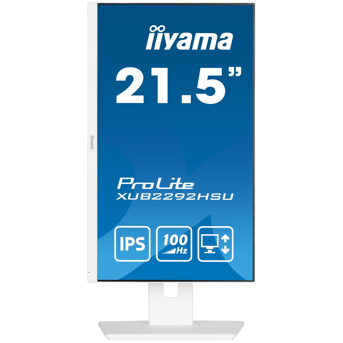 Iiyama 22"  XUB2292HSU-W6 - Ecran PC Iiyama - grosbill-pro.com - 1