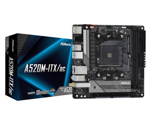 Grosbill Carte mère ASRock A520M-ITX/ac