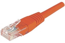 Câble RJ45 Cat6 U/UTP - 2 m - Rouge#