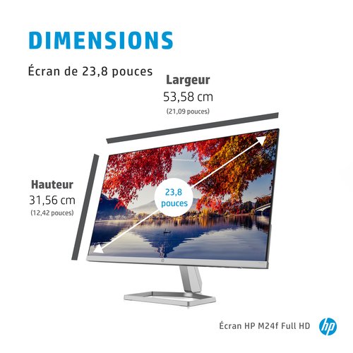 HP M24f FHD Monitor - Achat / Vente sur grosbill-pro.com - 9