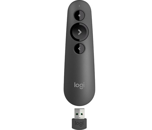 R500 Laser Presentation Remote Graphite - Telecommande Logitech - 3