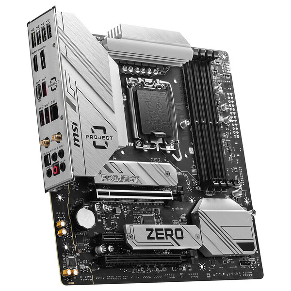 MSI B760M PROJECT ZERO Micro-ATX  - Carte mère MSI - grosbill-pro.com - 1