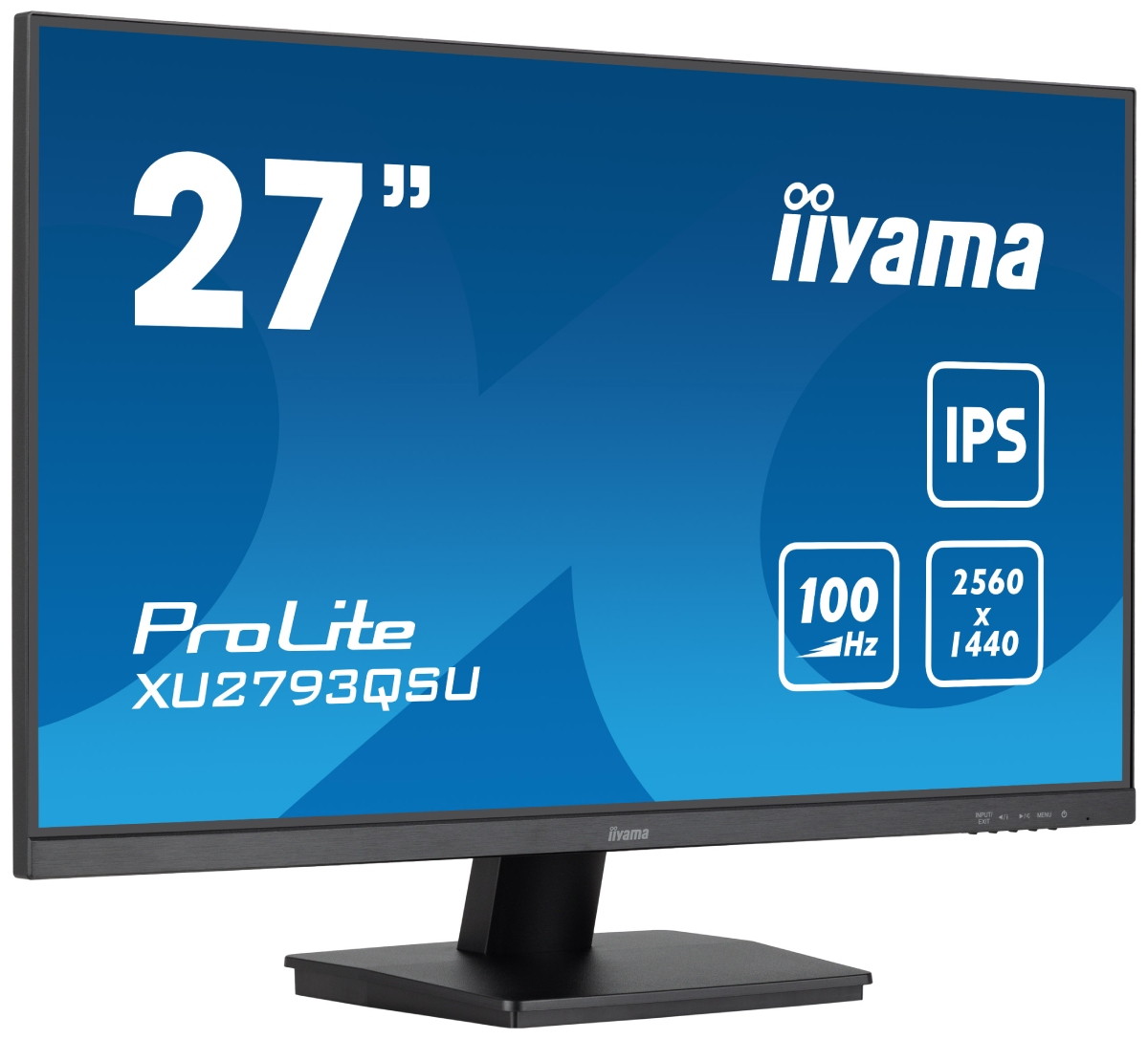 Iiyama 27"  XU2793QSU-B6 - Ecran PC Iiyama - grosbill-pro.com - 1