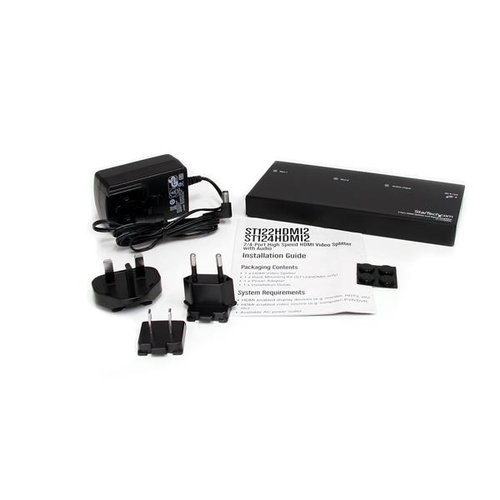 2 Port HDMI Video Splitter & Amplifier - Achat / Vente sur grosbill-pro.com - 3