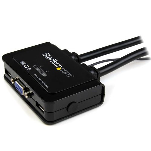 2 Port USB VGA Cable KVM Switch - Achat / Vente sur grosbill-pro.com - 2