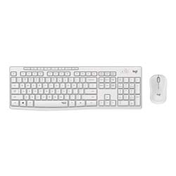 MK295 Silent Wireless Combo WHITE