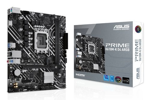 Asus PRIME H610M-K D4 ARGB INTEL