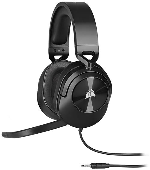 Corsair HS55 Stereo Stereo Noir - Micro-casque - grosbill-pro.com - 1