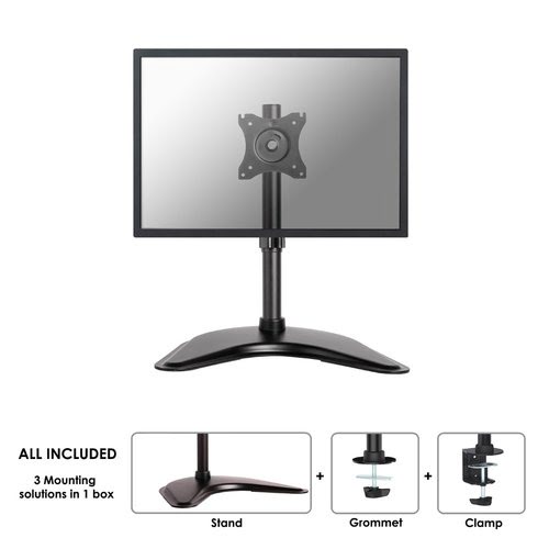 Grosbill Accessoire écran NewStar Desk Mount 10-30" Tilt/Rotate/Swivel BLK