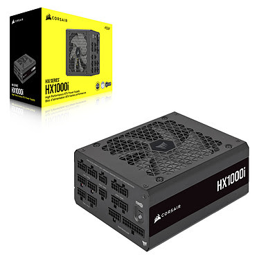 Corsair HX1000i 80+ Plat. Mod. (1000W) - Alimentation Corsair - 0