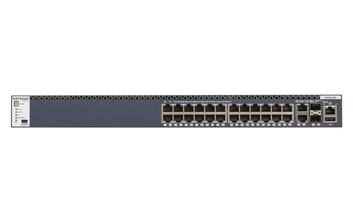 Grosbill Switch Netgear M4300-28G - 26 (ports)/10/100/1000/Sans POE/Empilable/Manageable