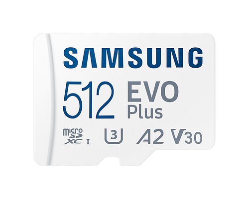 Grosbill Carte mémoire Samsung EVO Plus - Micro SD 512Go V30