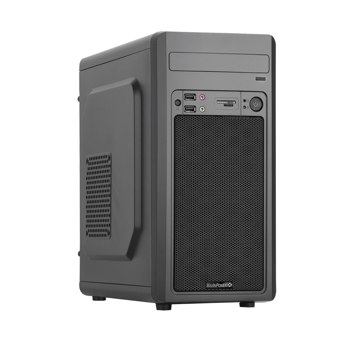 MaxInPower Black Aero BM1084CAL0 Noir - Boîtier PC MaxInPower - 0