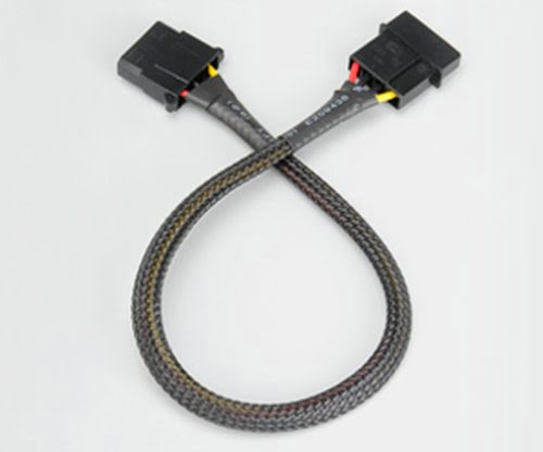 Cable rallonge  molex 4 pin 30 cm - Connectique PC - grosbill-pro.com - 0