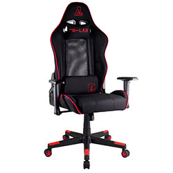 K-Seat Oxygen XL - Noir/Rouge/Tissu/3D