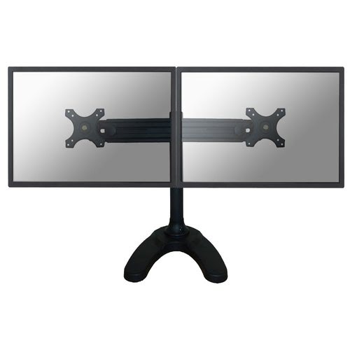 Grosbill Accessoire écran NewStar Desk Mount Stand Dual 10-30" BLACK
