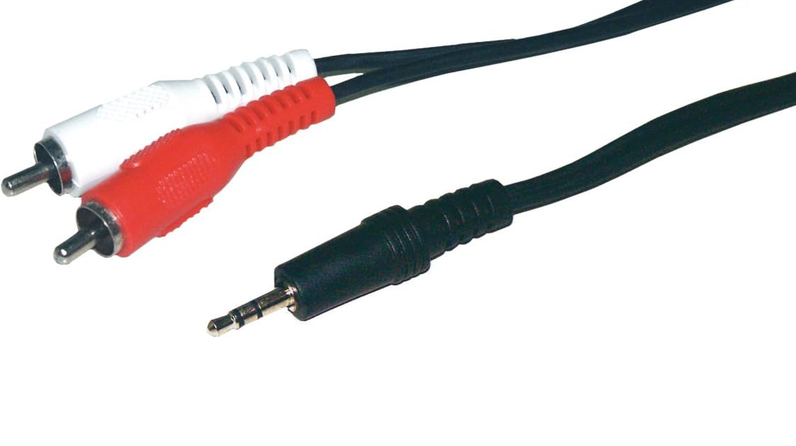 MC720-1.5M   Câble audio stéréo 2 x RCA mâle / jac