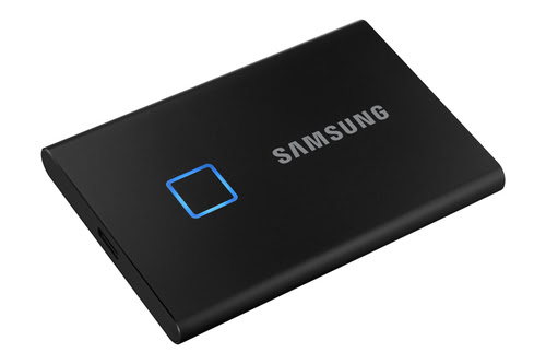 Grosbill Disque SSD externe Samsung T7 Touch 2To Black
