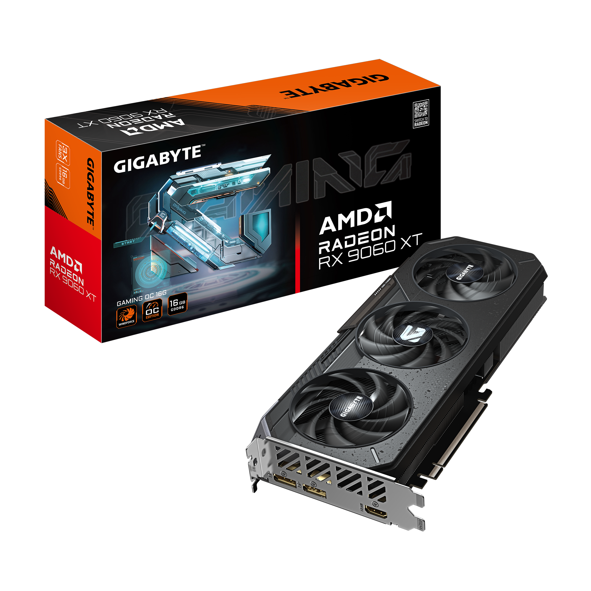 Radeon RX 9060 XT GAMING OC 16G