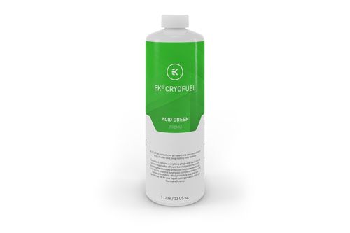 Grosbill Watercooling EK Water Blocks Liquide EK-CryoFuel Premix Acid Green - 1000ml