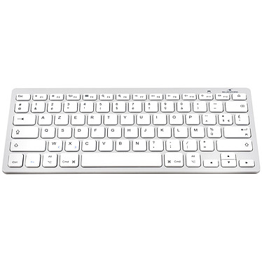 Bluestork KB Mini Mac R TKL/Bluetooth/Blanc - Clavier PC - 0