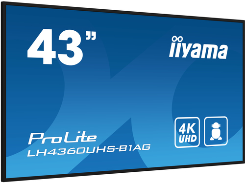 Iiyama LH4360UHS-B1AG (LH4360UHS-B1AG) - Achat / Vente Affichage dynamique sur grosbill-pro.com - 2