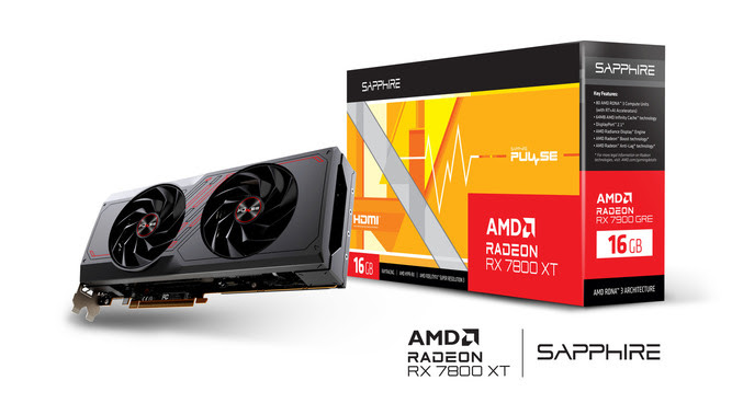 Pulse Radeon RX 7800 XT GAMING 16GB #