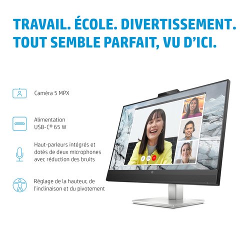 E27M 27IN DP/HDMI/USB/RJ45 - Achat / Vente sur grosbill-pro.com - 14