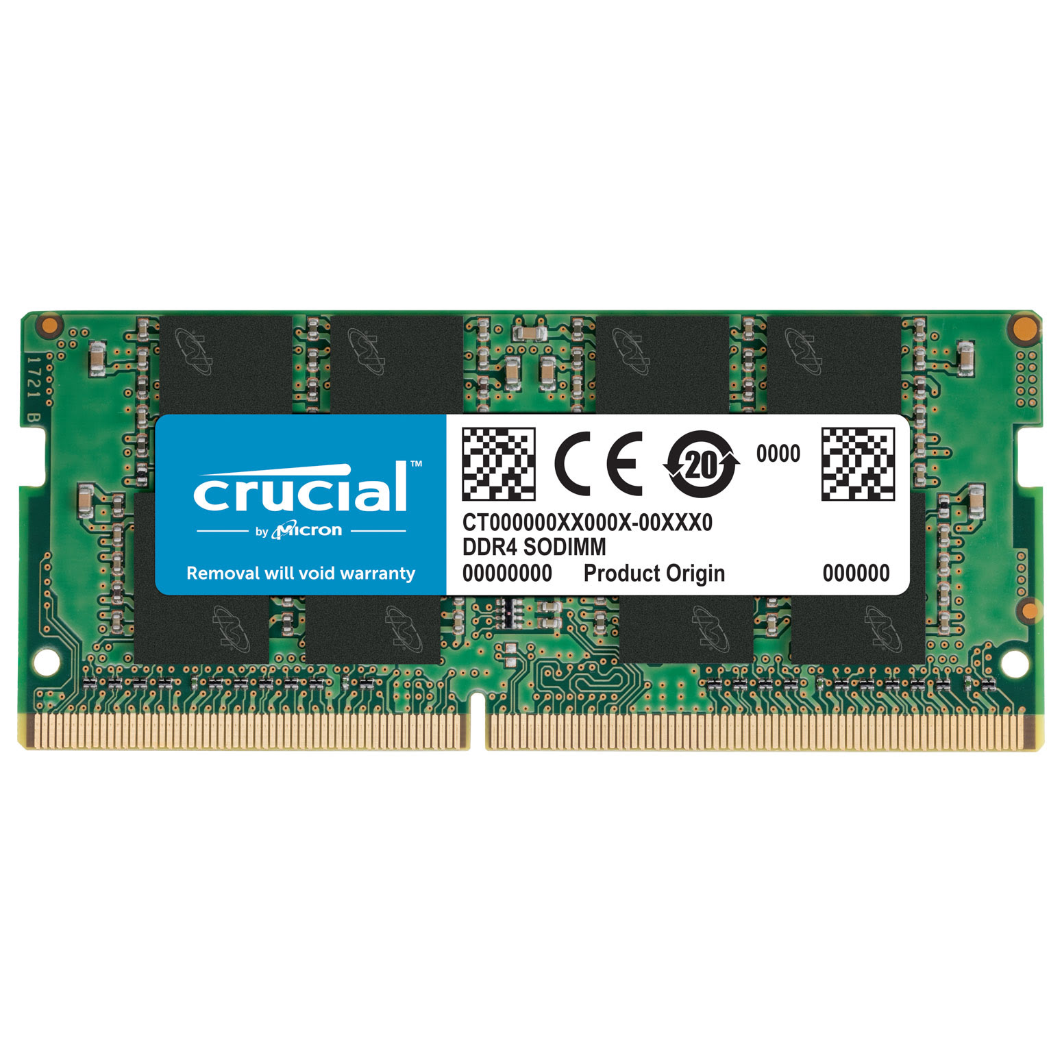 Crucial SO-DIMM 16Go DDR4 3200 CT16G4SFRA32A - Mémoire PC portable - 0