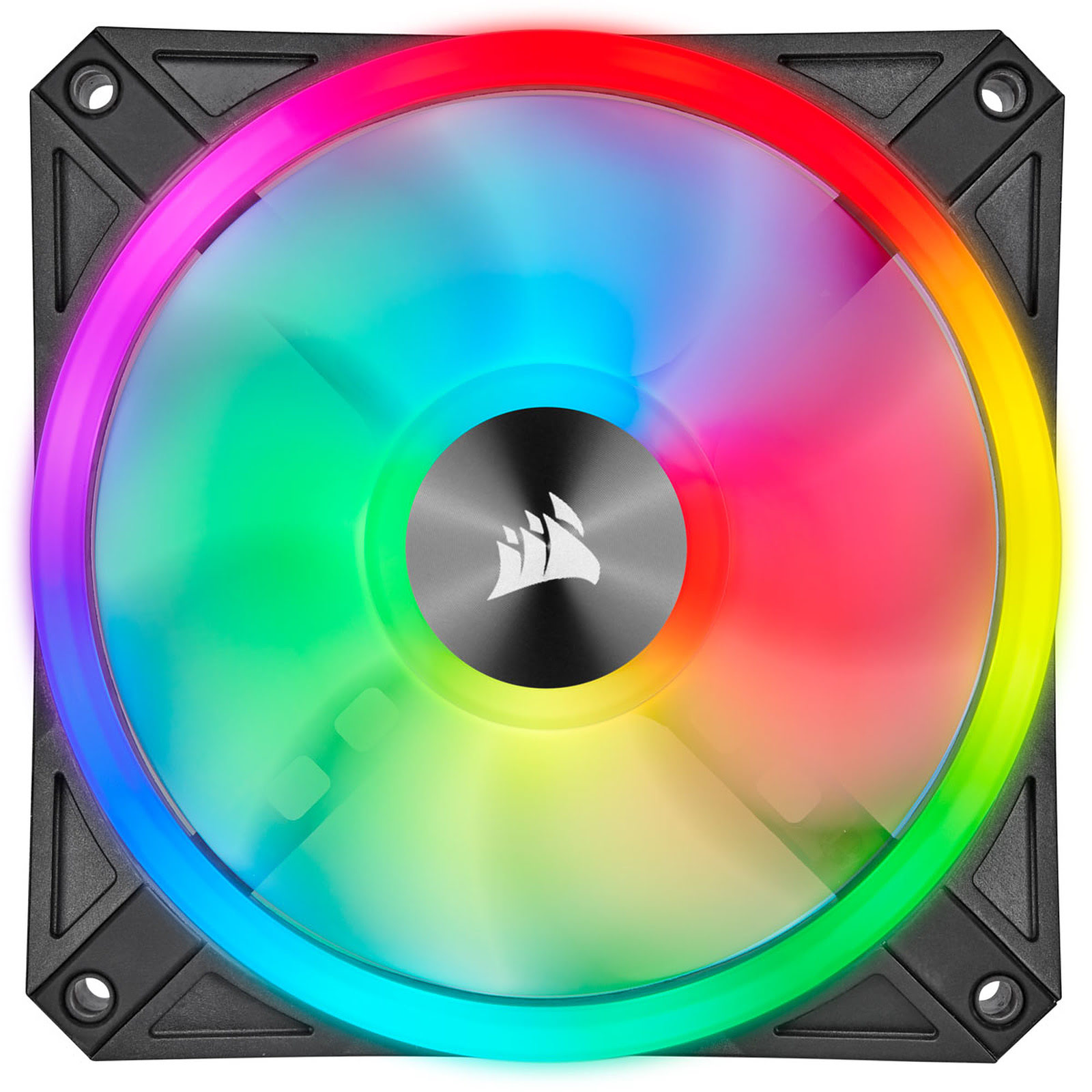 Corsair QL120 Triple Pack RGB 120mm + Node - Ventilateur boîtier - 4