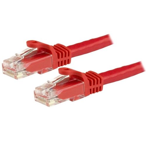 Grosbill Connectique TV/Hifi/Video StarTech Cable ? Red CAT6 Patch Cord 7.5 m