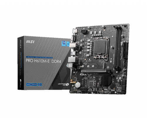 PRO H610M-E DDR4