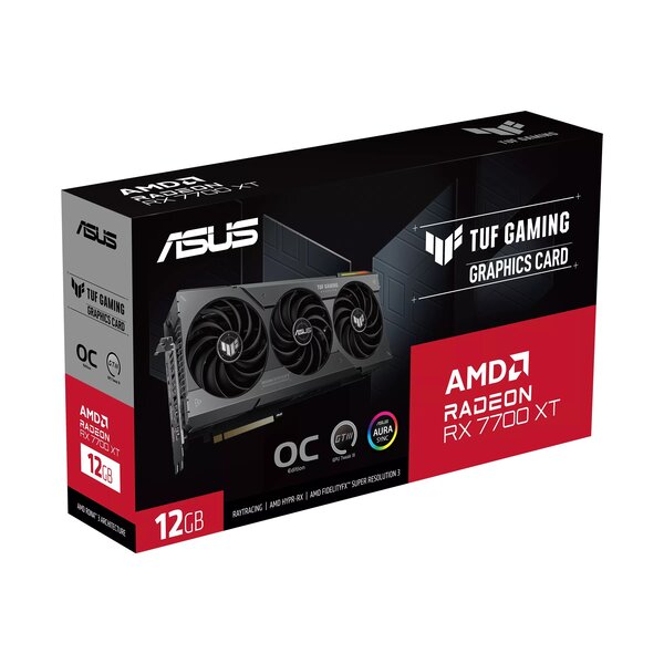 Asus TUF-RX7700XT-O12G-GAMING  - Carte graphique Asus - 1