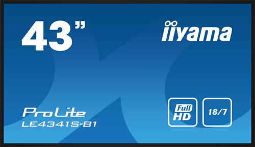 Iiyama LE4341S-B1 (LE4341S-B1) - Achat / Vente Affichage dynamique sur grosbill-pro.com - 0