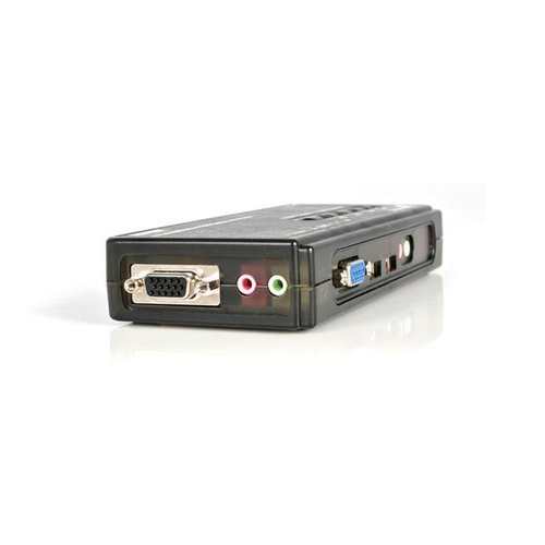 4 Port USB KVM Switch w/Audio & Cables - Achat / Vente sur grosbill-pro.com - 2