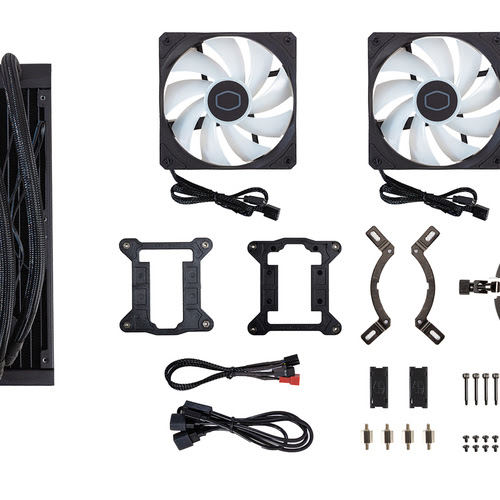 Cooler Master MasterLiquid 240L Core ARGB Noir - Watercooling - 5