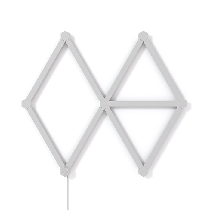 Nanoleaf Lines Starter Kit - 9 pièces (NL59-K-0002LW-9PK-EU) - Achat / Vente Objet connecté / Domotique sur grosbill-pro.com - 7