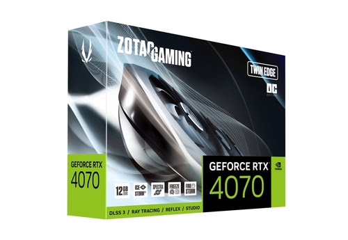 ZOTAC RTX 4070 Twin Edge OC  - Carte graphique ZOTAC - grosbill-pro.com - 0