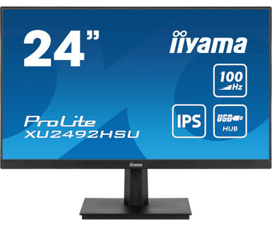 Grosbill Ecran PC Iiyama XU2492HSU-B6 24" FHD/100Hz/0.4ms/IPS/FreeSync