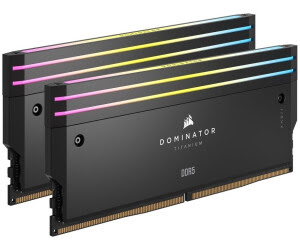 Corsair Dominator Titanium RGB 48Go (2x24Go) DDR5 7200MHz - Mémoire PC Corsair sur grosbill-pro.com - 0