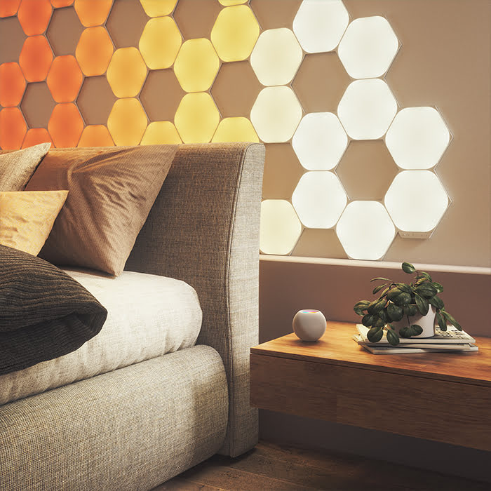 Nanoleaf Shapes Hexagons Pack Expansion - 3 pièces (NL42-0001HX-3PK) - Achat / Vente Objet connecté / Domotique sur grosbill-pro.com - 5